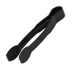 Black Flat Grip Poly Tongs  23cm
