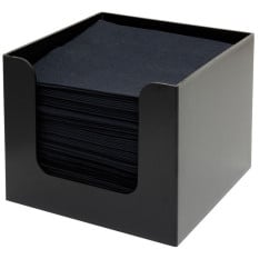 Black Plastic Napkin Holder 