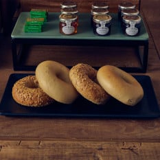 GenWare Melamine Black Tableau Platter GN 1/3