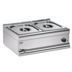 Lincat BM7XAW Silverlink 600 Electric Counter-top Bain Marie Wet Heat Gastronorms Base + Dish Pack 750mm