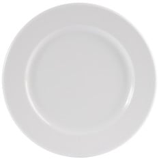 Elevate White Flat Plate 30cm/11.75" (Pack of 6)