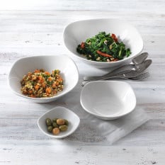 Steelite Taste White Square Bowl 15cm/6" 440ml/15.5oz (Pack of 12)