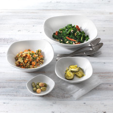 Steelite Taste White Square Bowl 10cm/4" 125ml/4.5oz (Pack of 12)