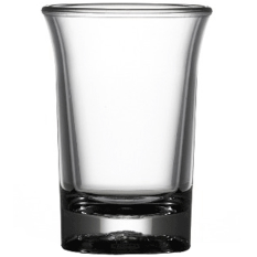 Reusable Polycarbonate Flare Shot Glasses 25ml/1oz CE/UKCA Marked (Pack of 24)