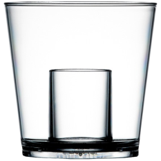 Reusable Polycarbonate Bomber Shot Glass 25ml CE Marked (Pack of 6)