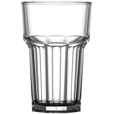 Reusable Polycarbonate American Hiball 10oz CE Nucleated (Pack of 6)