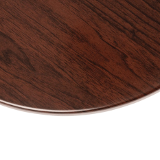 Bolero Round Table Top Dark Brown 600mm