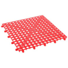 Red Bar Shelf Tile 13 x 13"