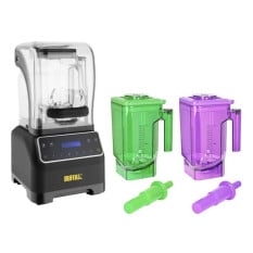 Buffalo Digital Silent Bar Blender 1.8L with 2x Jugs Bundle
