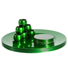 Metallic Dining Table Bundle Green (Pack of 18)