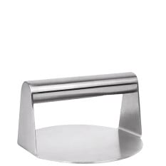 Burger Weight Steak Press Non Stick 14cm Stainless Steel