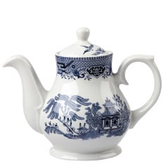Churchill Vintage Prints Blue Willow Sandringham Teapot 420ml/14.78oz (Pack of 4)