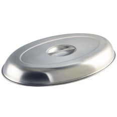 Stainless Steel Vegetable Dish Lid 20 x 14cm