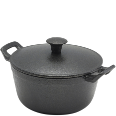 Cast Iron Casserole Dish 13.5 x 6.6cm (Pack of 6)