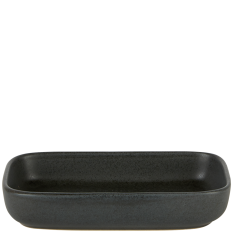 Rustico Carbon Rectangular Dish 17x10cm/6.75x4" (Pack of 12)