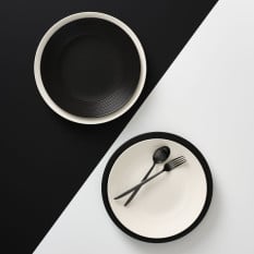 Steelite Folio Concorde Noir Coupe Plate 15cm/6" (Pack of 12)