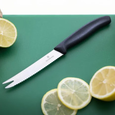 Victorinox Swiss Classic Bar Knife Fork Tip Serrated 11cm