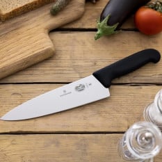 Victorinox Fibrox Carving Knife Extra Broad Blade 20cm