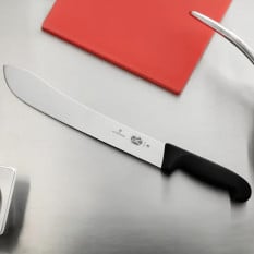 Victorinox Fibrox Safety Nose Butchers Knife 31cm