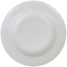 Orion White Orion Soup Plate 22.5cm/8.5" (Pack of 4)