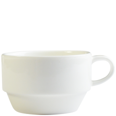 Orion White Orion Stacking Cup 195ml/6.8oz (Pack of 6)