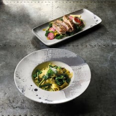 Academy Fusion Canvas Coupe Plate 17cm/6.75” (Pack of 12)