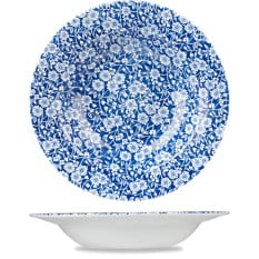 Vintage Prints Prague Victorian Calico Profile Soup Plate 9.75"