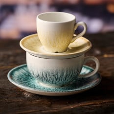 Churchill Inked Lume Natural Saucer 11.8cm/4.5" (Pack of 12)