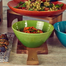 Casablanca Melamine Green Bowl 20.5 x 9.5cm/8 x 3.7" 1.6L/56oz