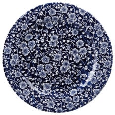 Vintage Prints Willow Victorian Calico Profile Plate 8"