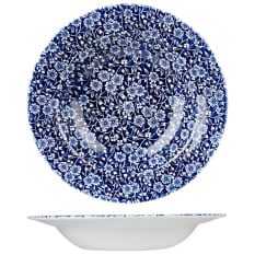 Churchill Vintage Prints Willow Victorian Calico Profile Soup Plate 24.9cm/9.75" 500ml/17.6oz (Pack of 6)
