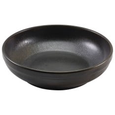 Terra Porcelain Black Coupe Bowl 20cm x 6
