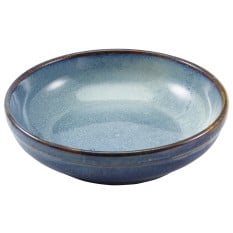 Terra Porcelain Aqua Blue Coupe Bowl 23cm/9" 1.3L/44oz (Pack of 6)