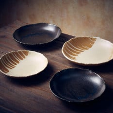Roko Cinder Black Coupe Bowl 28cm/11" (Pack of 3)