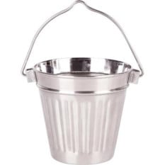 Ribbed Handled Pail (Pack of 4)