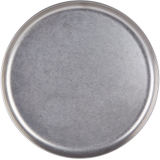 Antique Steel Dinner Plate 31.5cm/12.5"