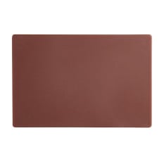 Brown Chopping Board Low Density 18" x 12" x 0.5"