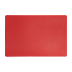 Red Chopping Board High Density 18 x 12 x 0.5"