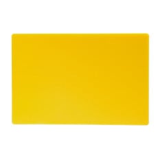 Yellow Chopping Board High Density 18 x 12 x 0.5"