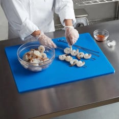 Blue Chopping Board Low Density 24 x 18 x 0.5"