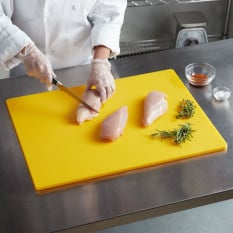 Yellow Chopping Board High Density 24 x 18 x 0.75"
