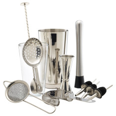 Genware Professional Barware Cocktail Gift Set 11 Piece