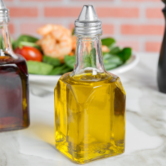 Oil and Vinegar Cruet Bottles 390ml/13.5oz (Pack of 4)