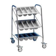 Cutlery Sort Dispense Trolley