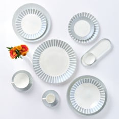 William Edwards Celestine Coupe Plate 16.5cm/6.5" (Pack of 12)