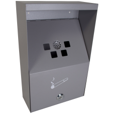 Wall Mounted Ash Tray Cigarette Bin