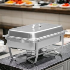 Chafing Dish Gastronorm GN 1/1 9 Litre Stainless Steel