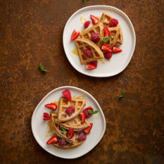 Churchill White Organic Walled Chefs Plate 21cm/8.25" (Pack of 6)