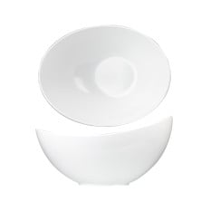 Churchill Alchemy Melamine Buffet Moonstone Bowl 36cm White