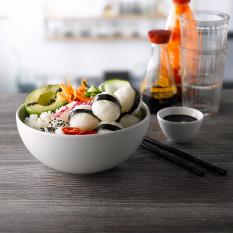 Churchill Profile White Noodle Bowl 18.3cm/7.19" 1.075L/37.83oz (Pack of 6)